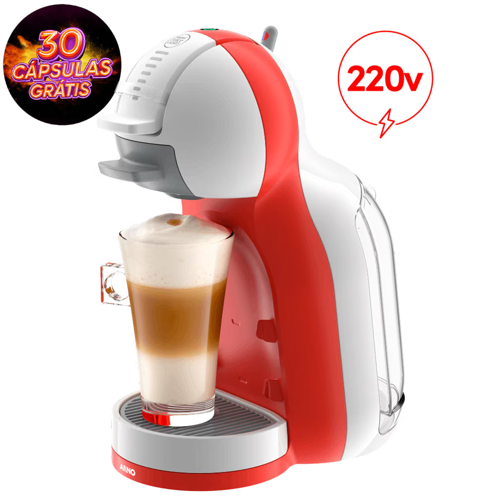 Mini Me Vermelha e Branca 220v Automática